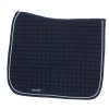 Saddle pad dressage piping Greenfield - navy/navy - silver