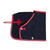 Woolen rug Greenfield - navy/red - white