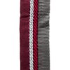 Saddle pad holder Greenfield - grey/burgundy - silver/burgundy