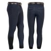 Equestro Caspar men's slim fit breeches - knee grip