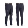 Equestro Hermes men's slim fit breeches - knee grip