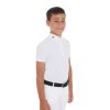 Equestro Arsen boy's competition polo shirt