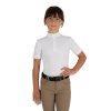 Equestro Clara girls' competition slim fit polo shirt