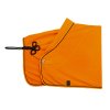 Fleece rug Greenfield - orange/orange - black