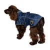 Equestro waterproof dog rug with reflective piping