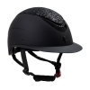 Equestro Shine riding helmet - large visor