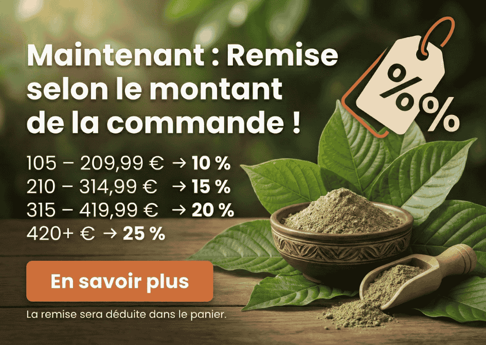 réduction sur le kratom