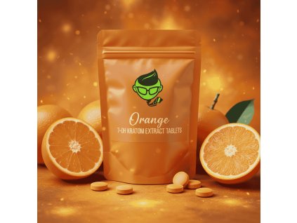7 OH tablets kratom extract orange