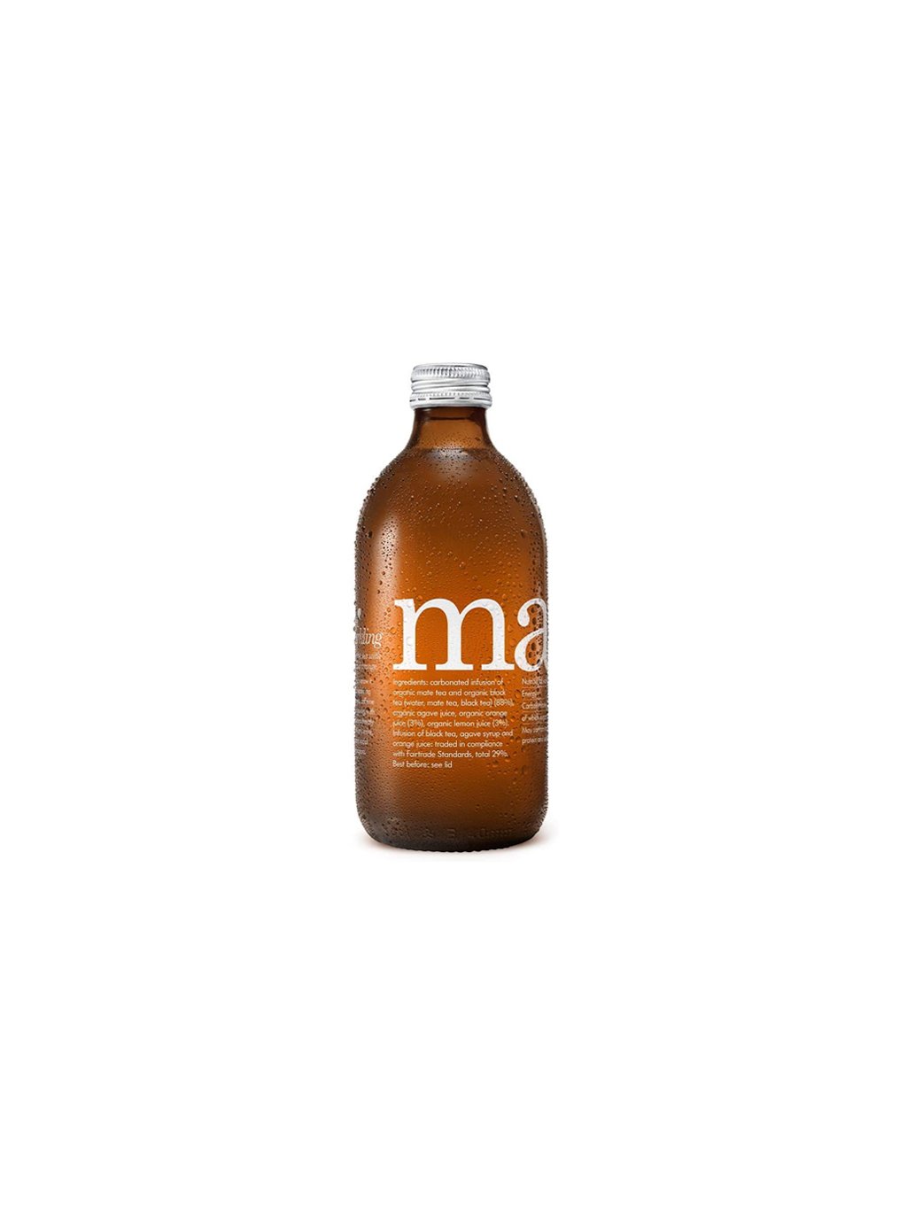 Charitea maté 330ml  Iced and sparkling yerba mate Green Heads