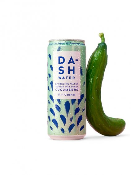 DASH water, Natural sparkling flavored water Can