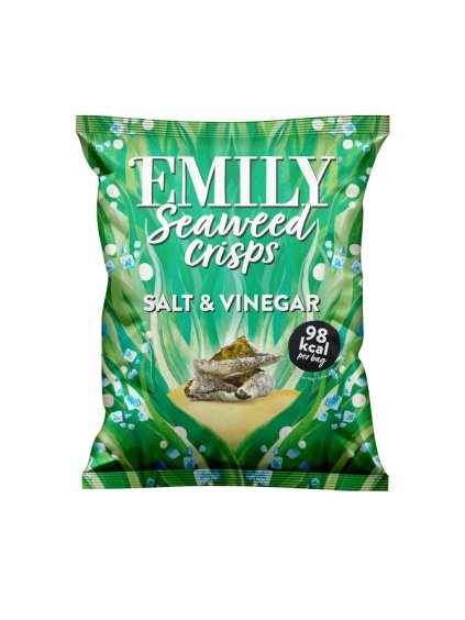 Emily | Seaweed Crisps | Salt & Vinegar 18g