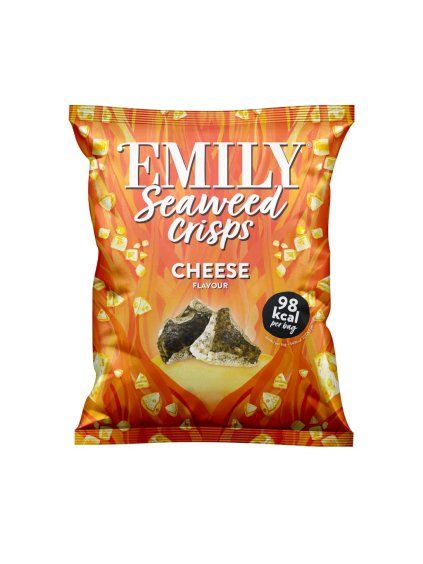 Emily | Seaweed Crisps | Cheese - Vegan 18g