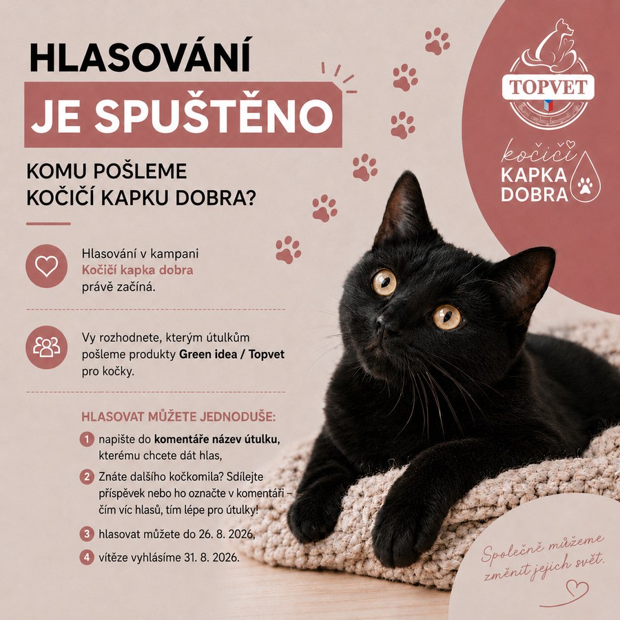 Hlasování je spuštěno – banner