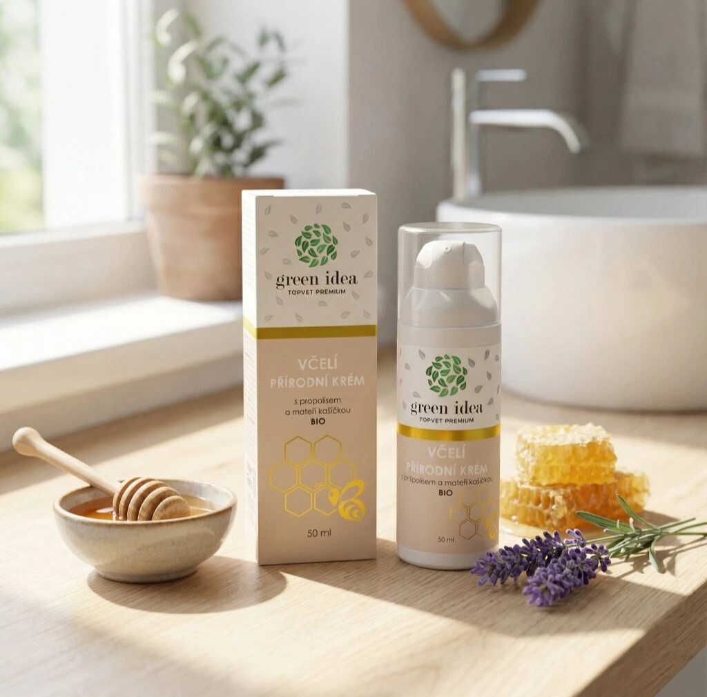 Včelí přírodní krém Green idea