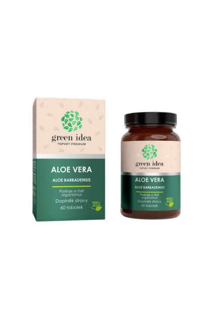 Aloe vera bylinný extrakt - tobolky