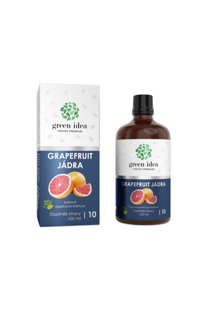 Grapefruit jádra - bezlihová tinktura