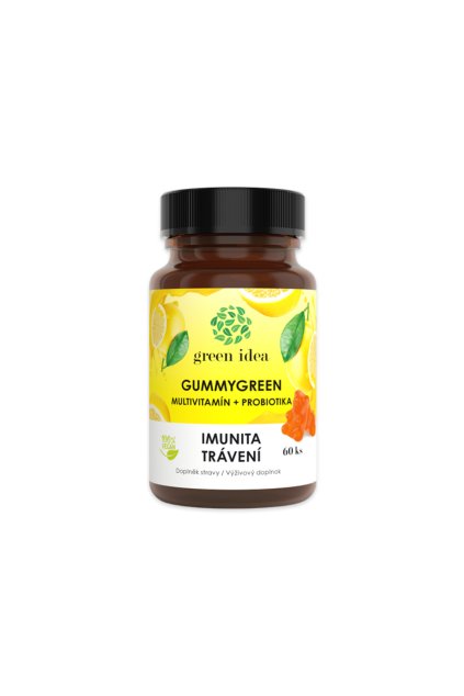 Gummygreen - Multivitamín + probiotika