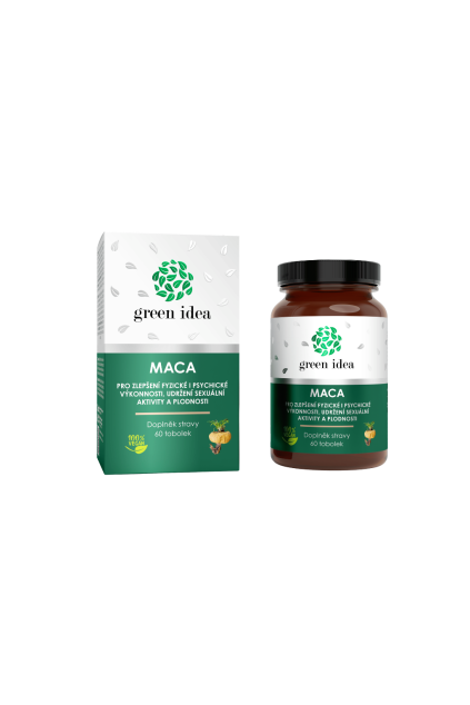 Green idea Maca tobolky 60 ks