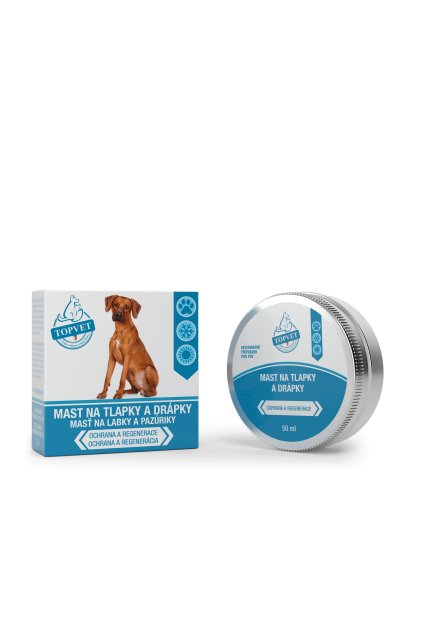 Mast na tlapky a drápky pro psy