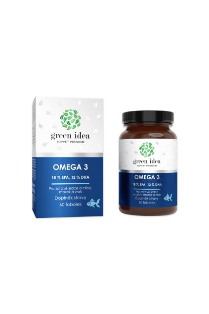 Omega 3 - 18% EPA; 12% DHA - tobolky