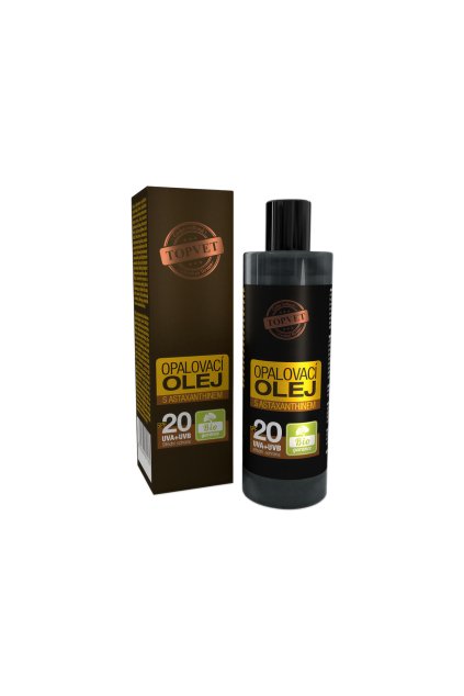 Opalovací olej s astaxanthinem SPF 20