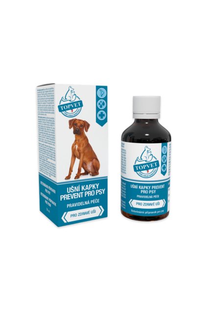 Ušní kapky prevent pro psy
