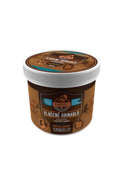 Vlhčené obinadlo chladivé