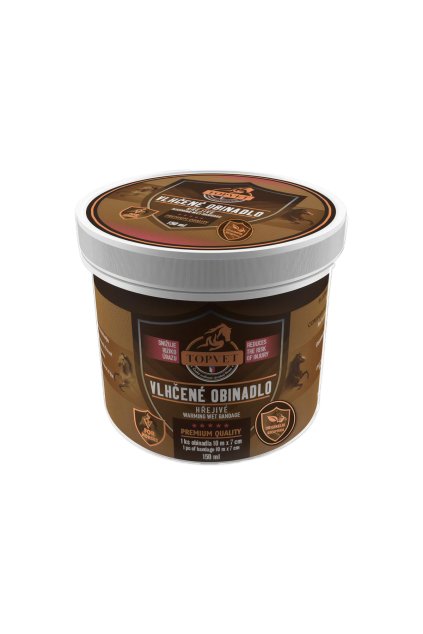 Vlhčené obinadlo hřejivé