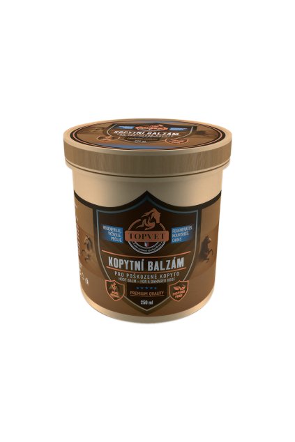 Kopytní balzám pro poškozené kopyto