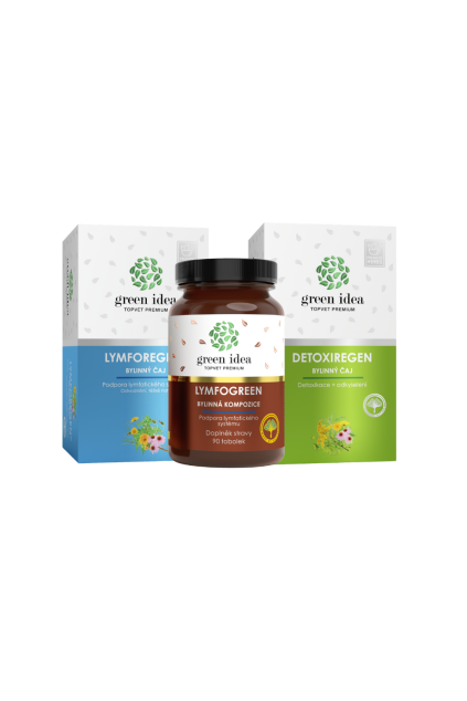 Green idea Detox & Lymfa výhodná sada