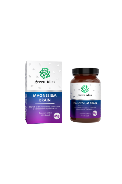Green idea Magnesium Brain tobolky 60 ks