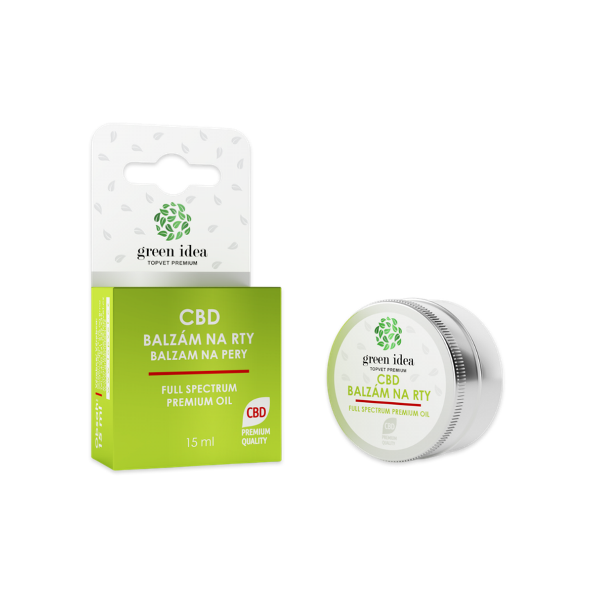 CBD balzám na rty 15 ml