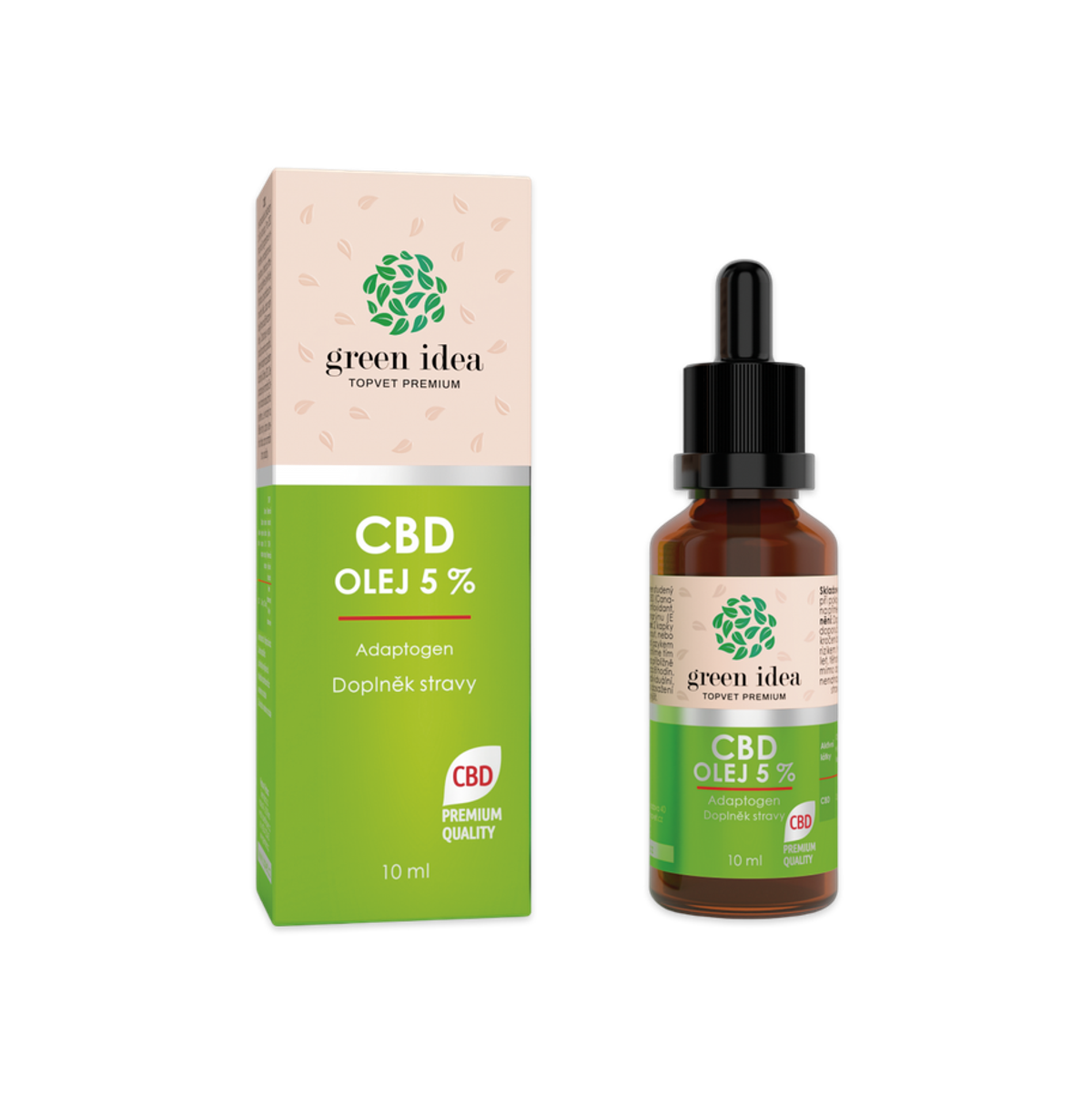 Levně CBD olej 5 % 10 ml