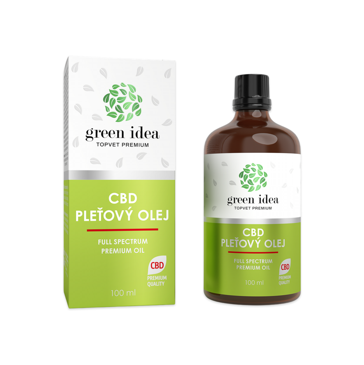 Levně CBD pleťový olej 100 ml