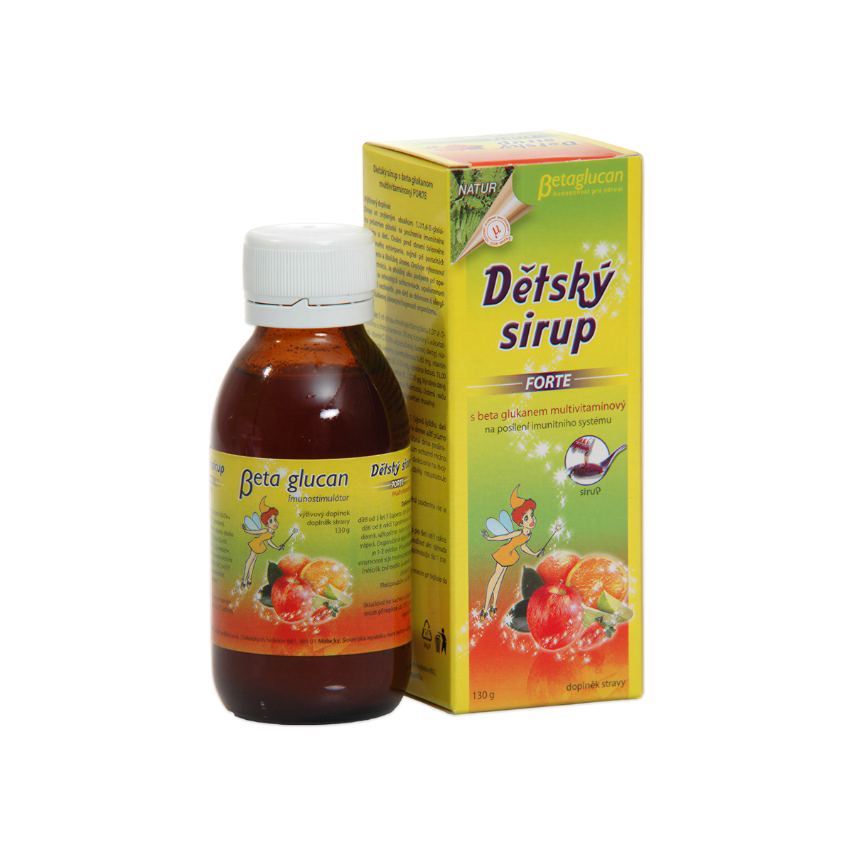 Levně Liečive rastliny Dětský sirup multivitaminový forte 130 g