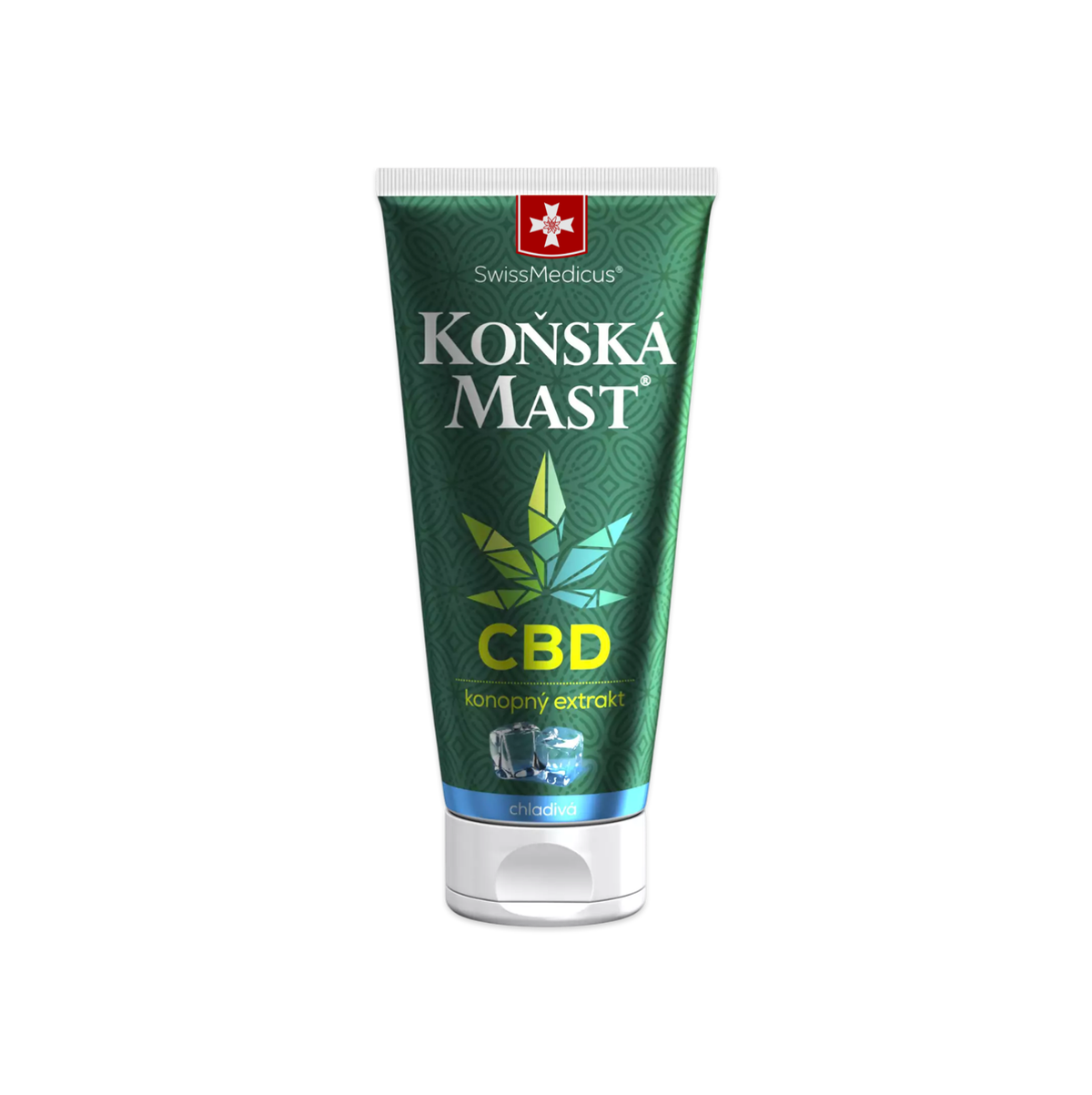 Levně SwissMedicus® Koňská mast s CBD chladivá 200 ml