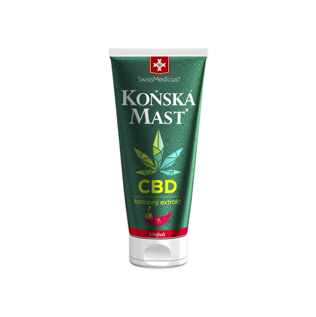 Levně SwissMedicus® Koňská mast s CBD hřejivá 200 ml