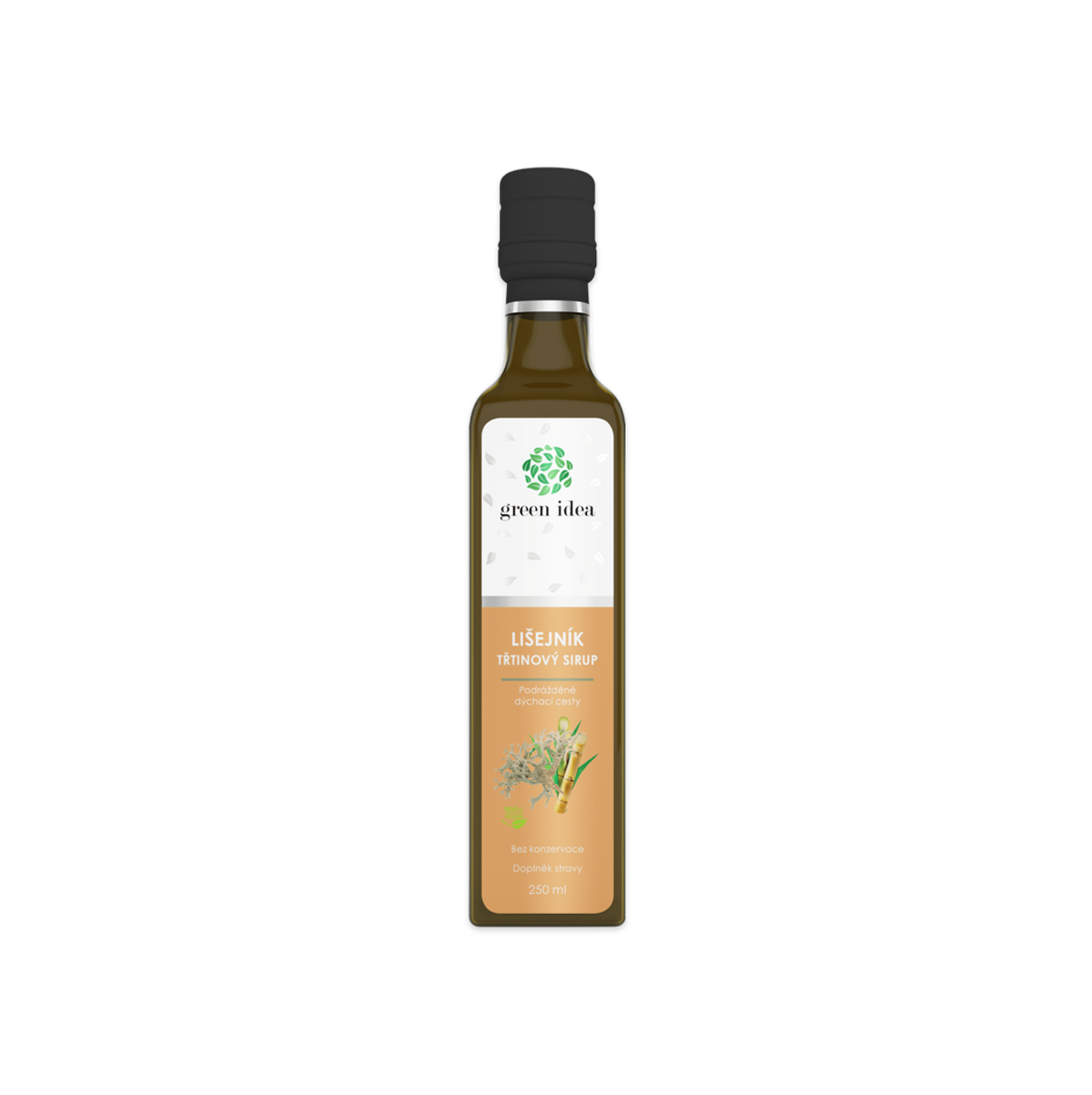 Levně Lišejník sirup - třtinový 250 ml
