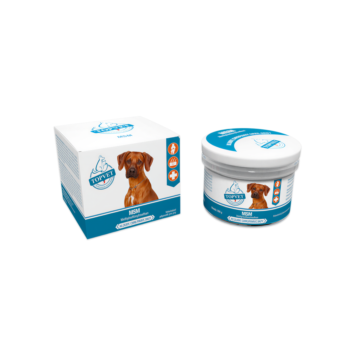 Levně Topvet MSM pro psy 100 g