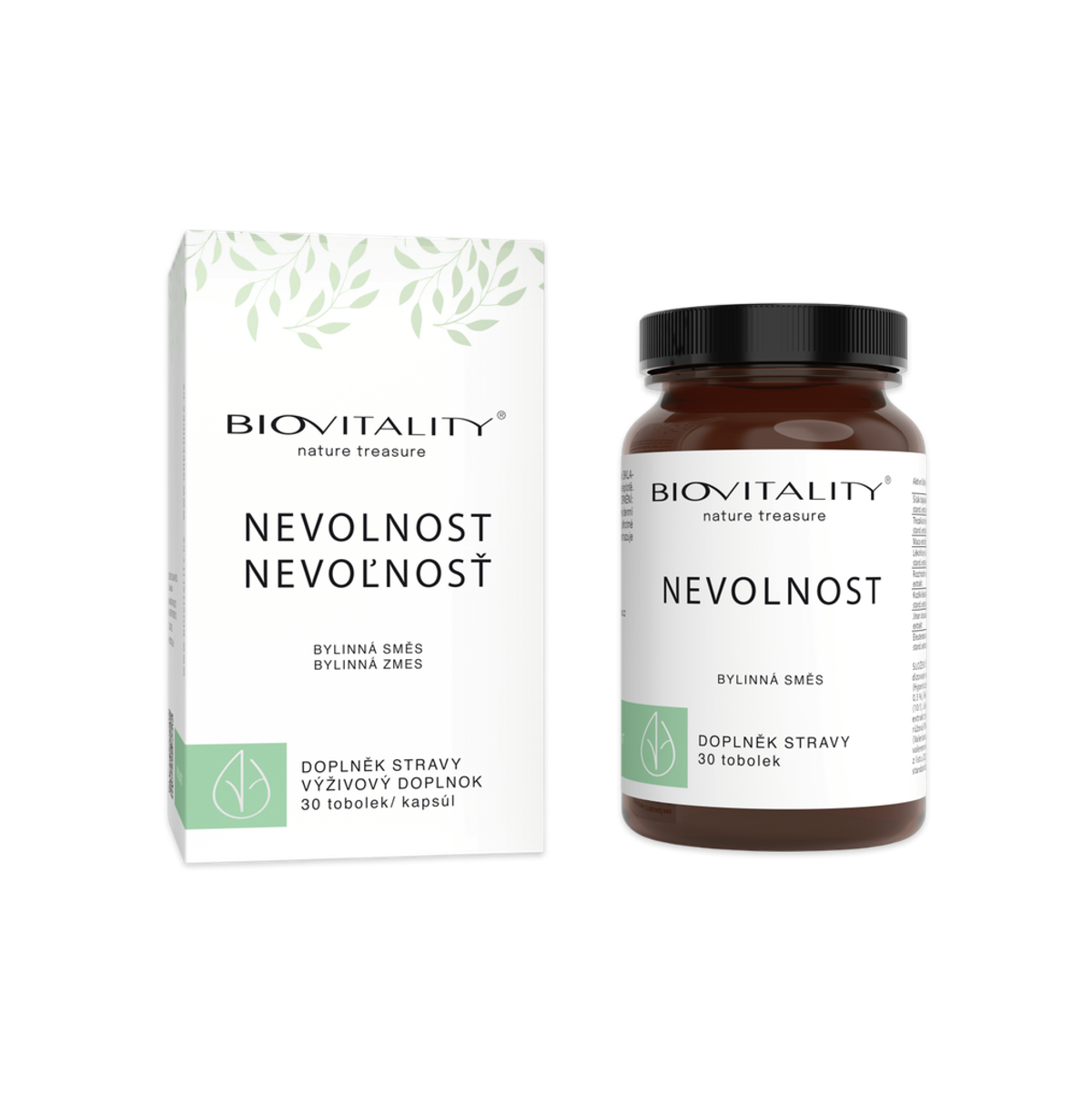 Levně Biovitality Nevolnost - tobolky 30 ks