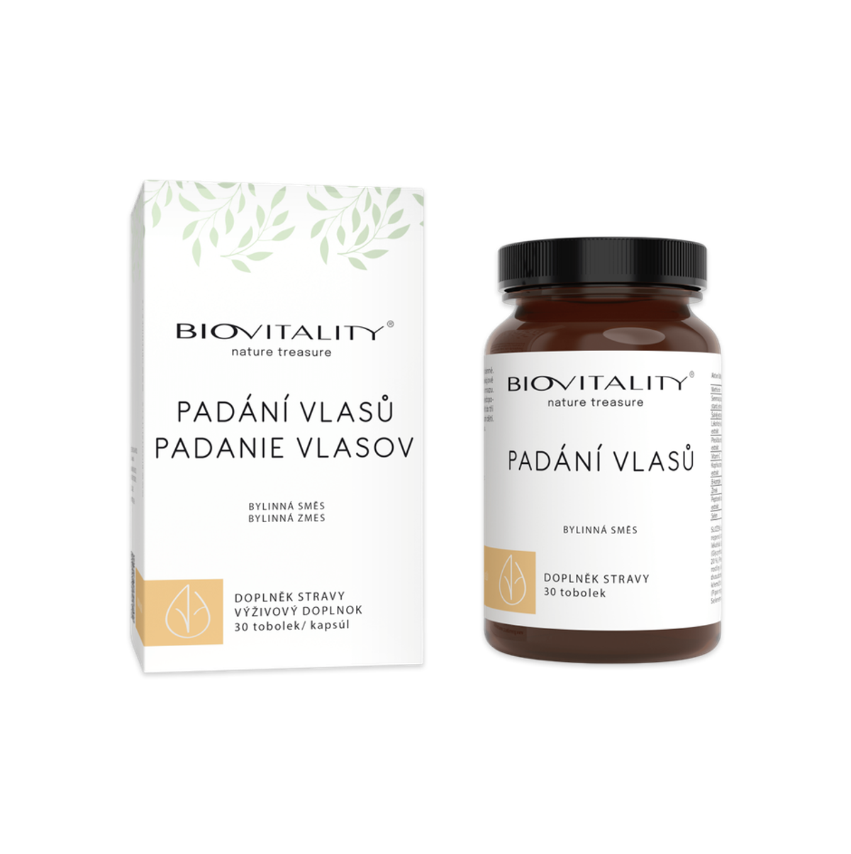 Levně Biovitality Padání vlasů - tobolky 30 ks