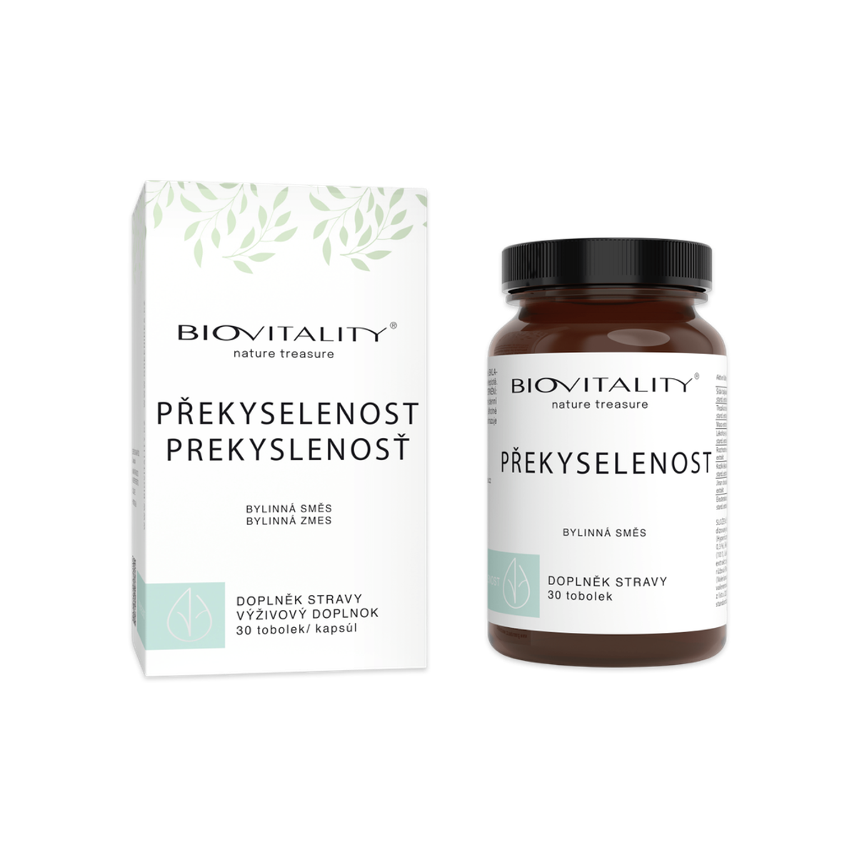 Levně Biovitality Překyselenost - tobolky 30 ks