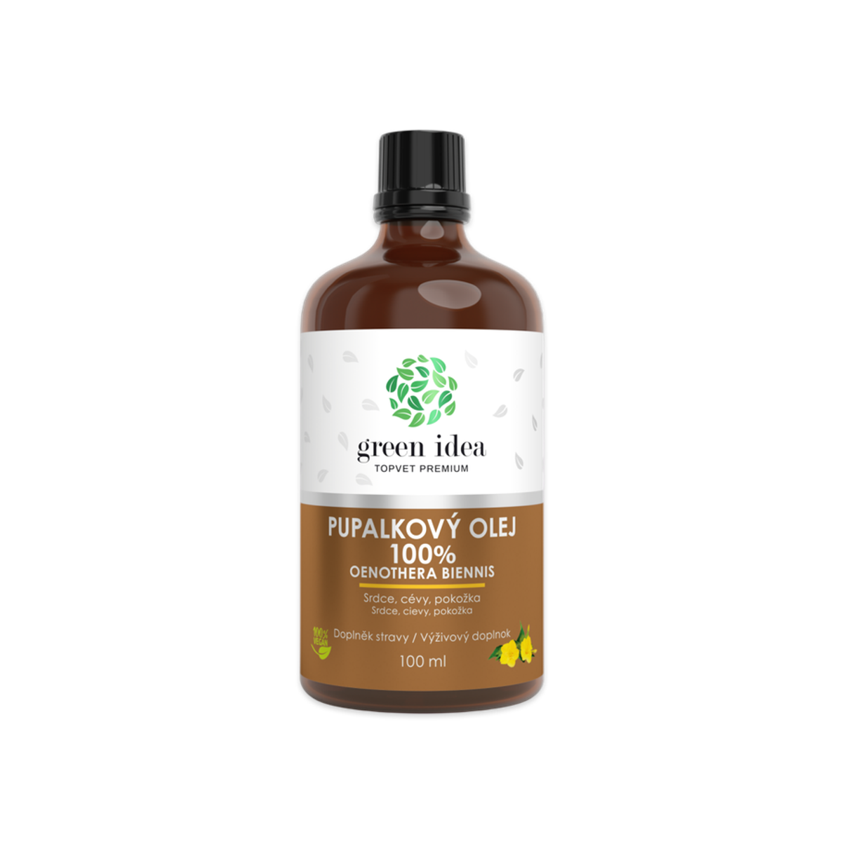 Levně Pupalkový olej 100% 100 ml