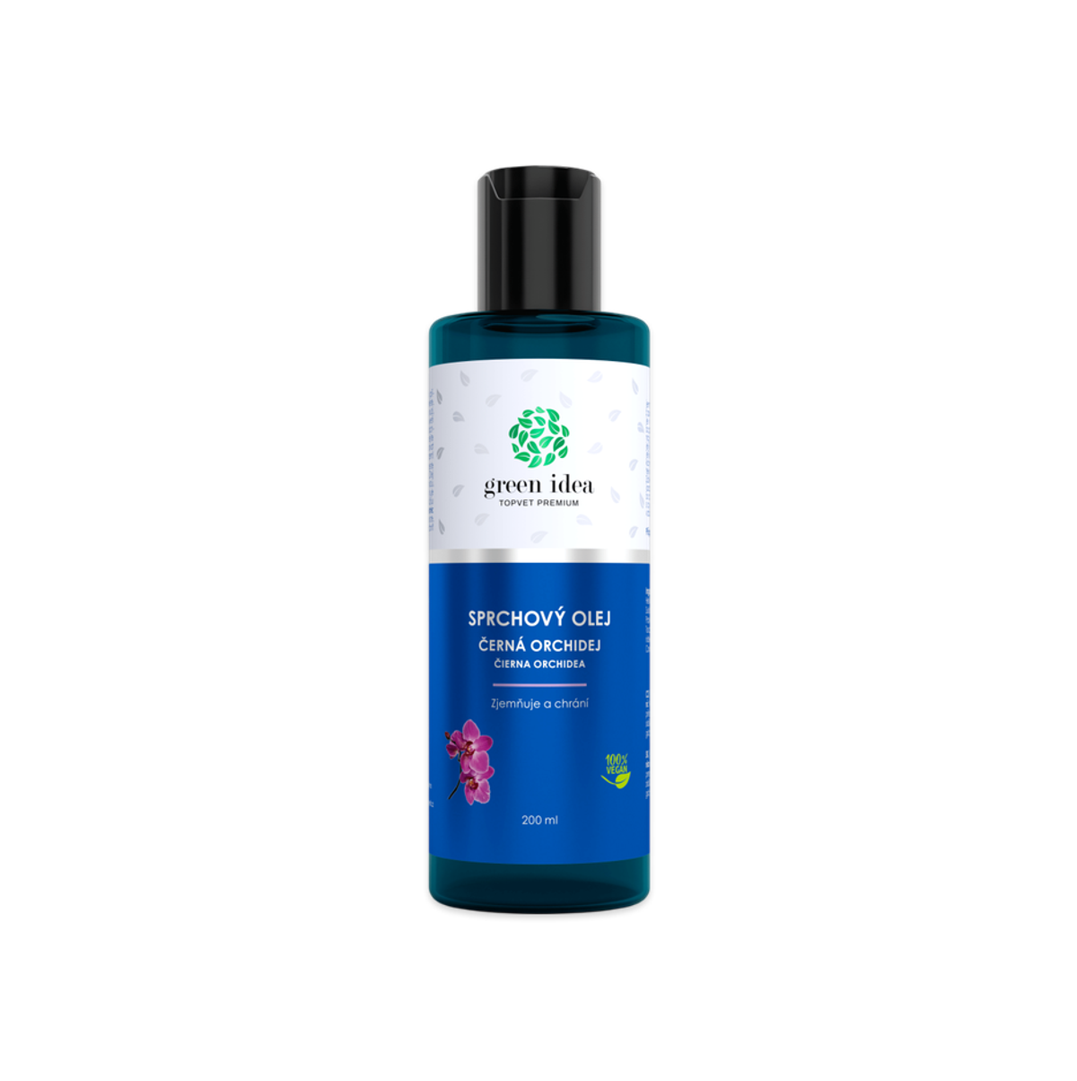 Levně Sprchový olej - Černá orchidej 200 ml