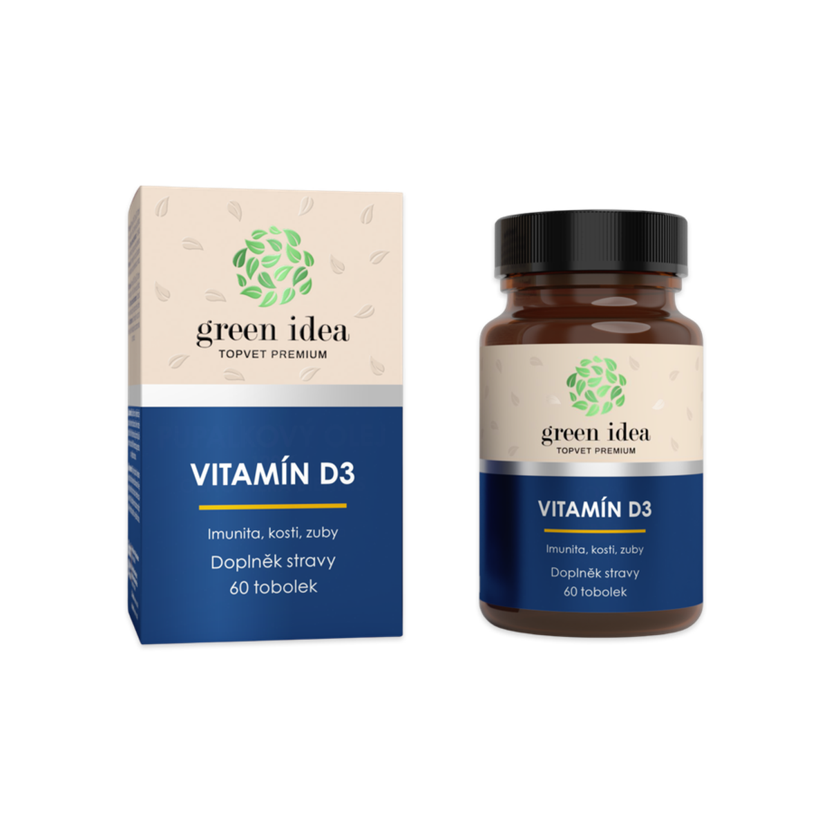 VITAMÍN D3 - tobolky 60 ks