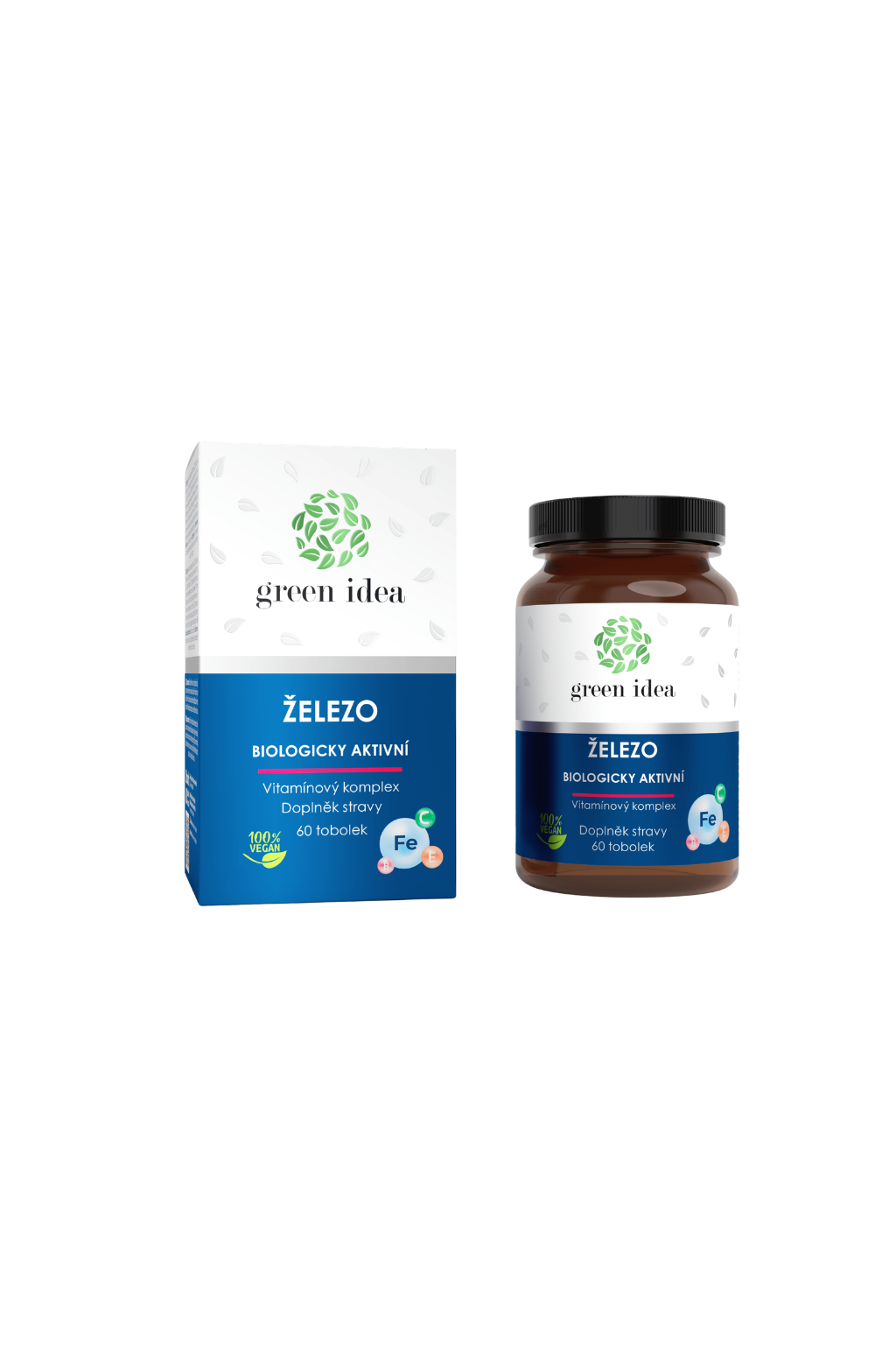 Levně Železo - vitamínový komplex - tobolky 60 ks