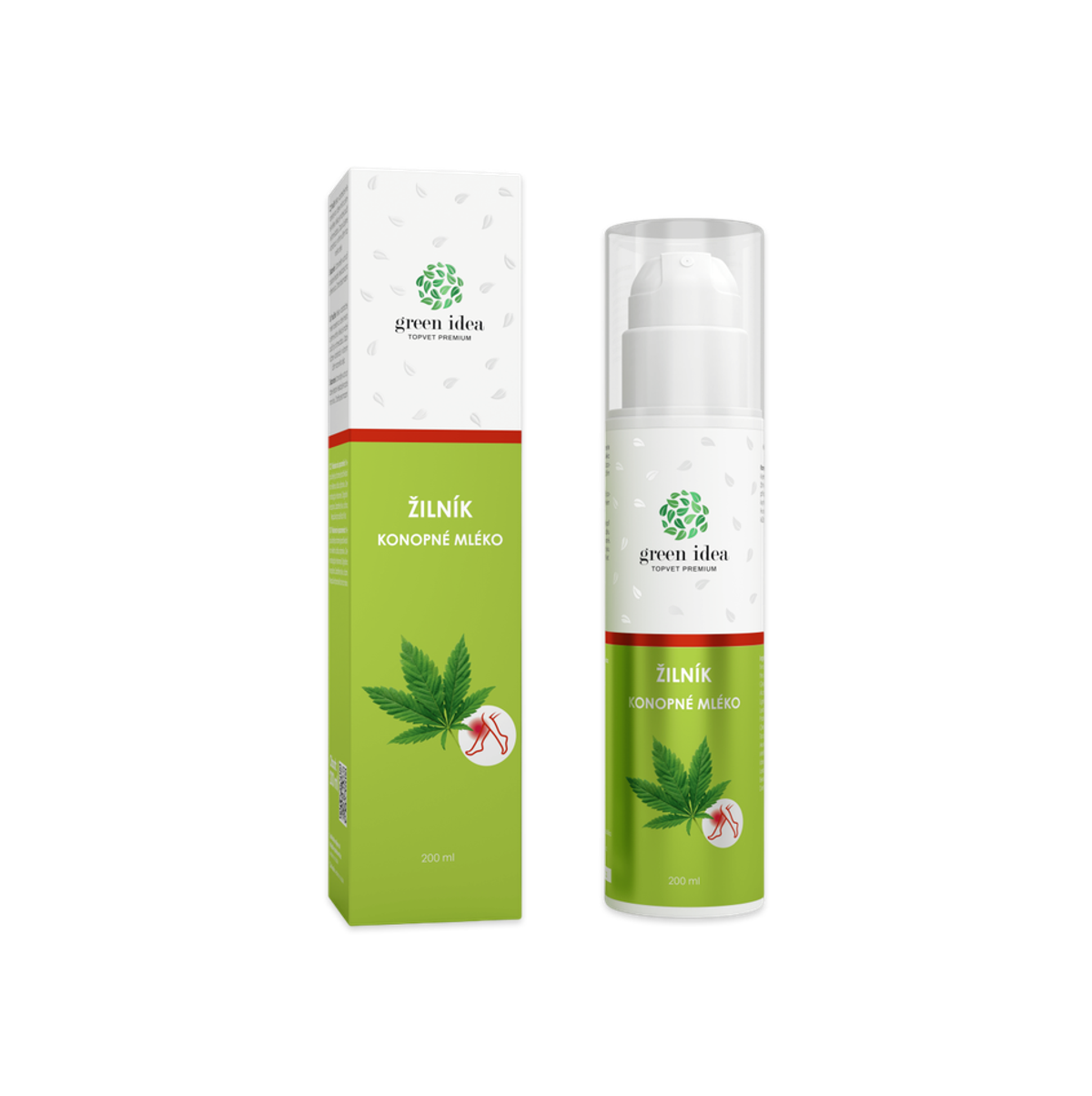 Levně Žilník - konopné mléko 200 ml