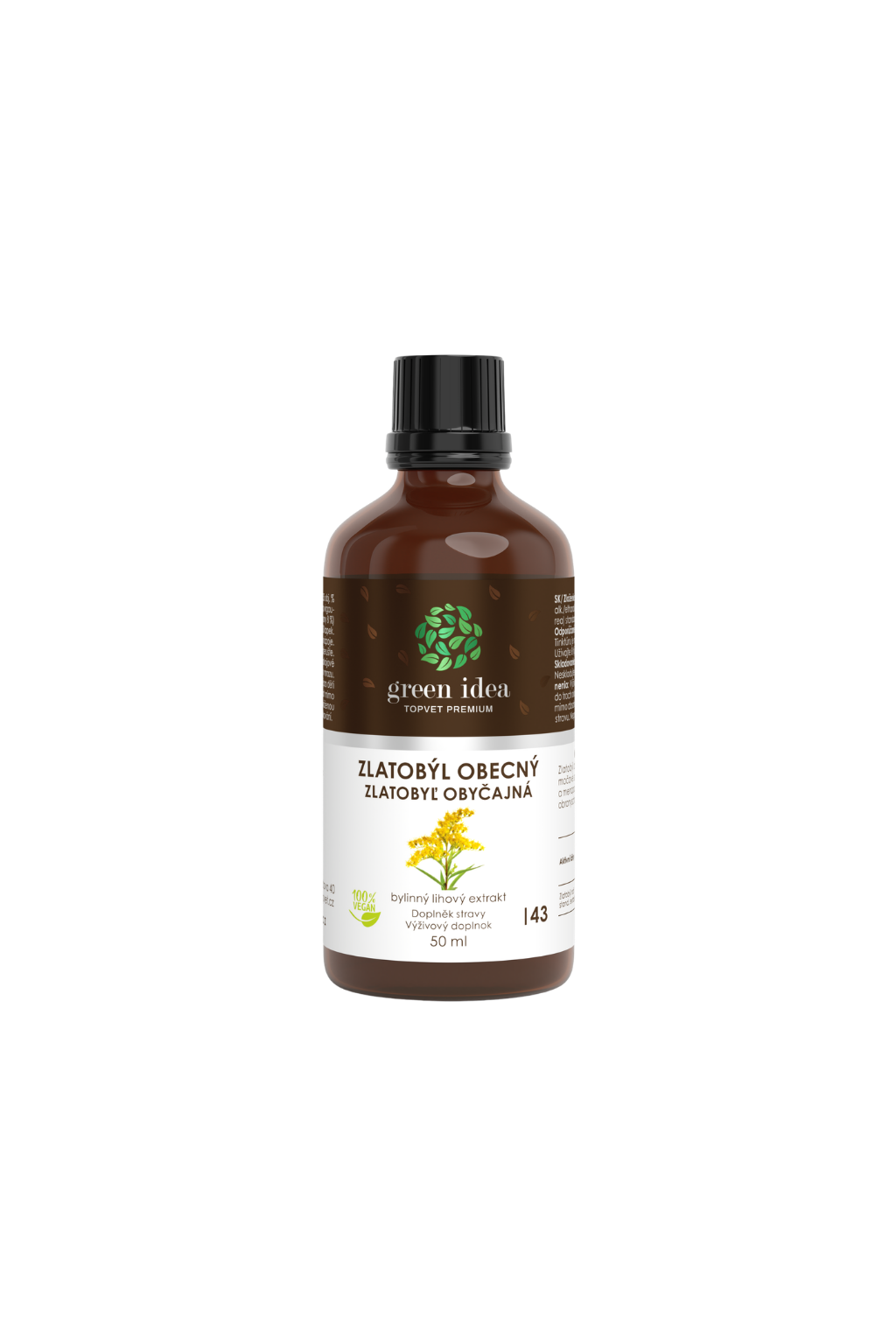 Levně Zlatobýl obecný tinktura - kapky 50 ml
