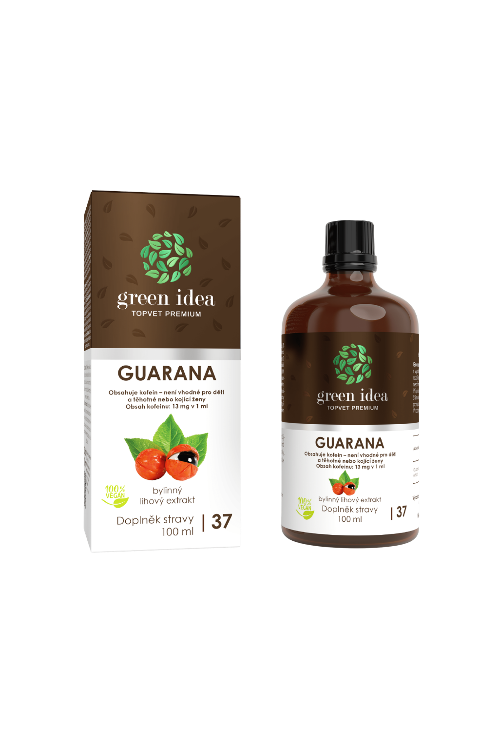 Levně Guarana tinktura - kapky 100 ml
