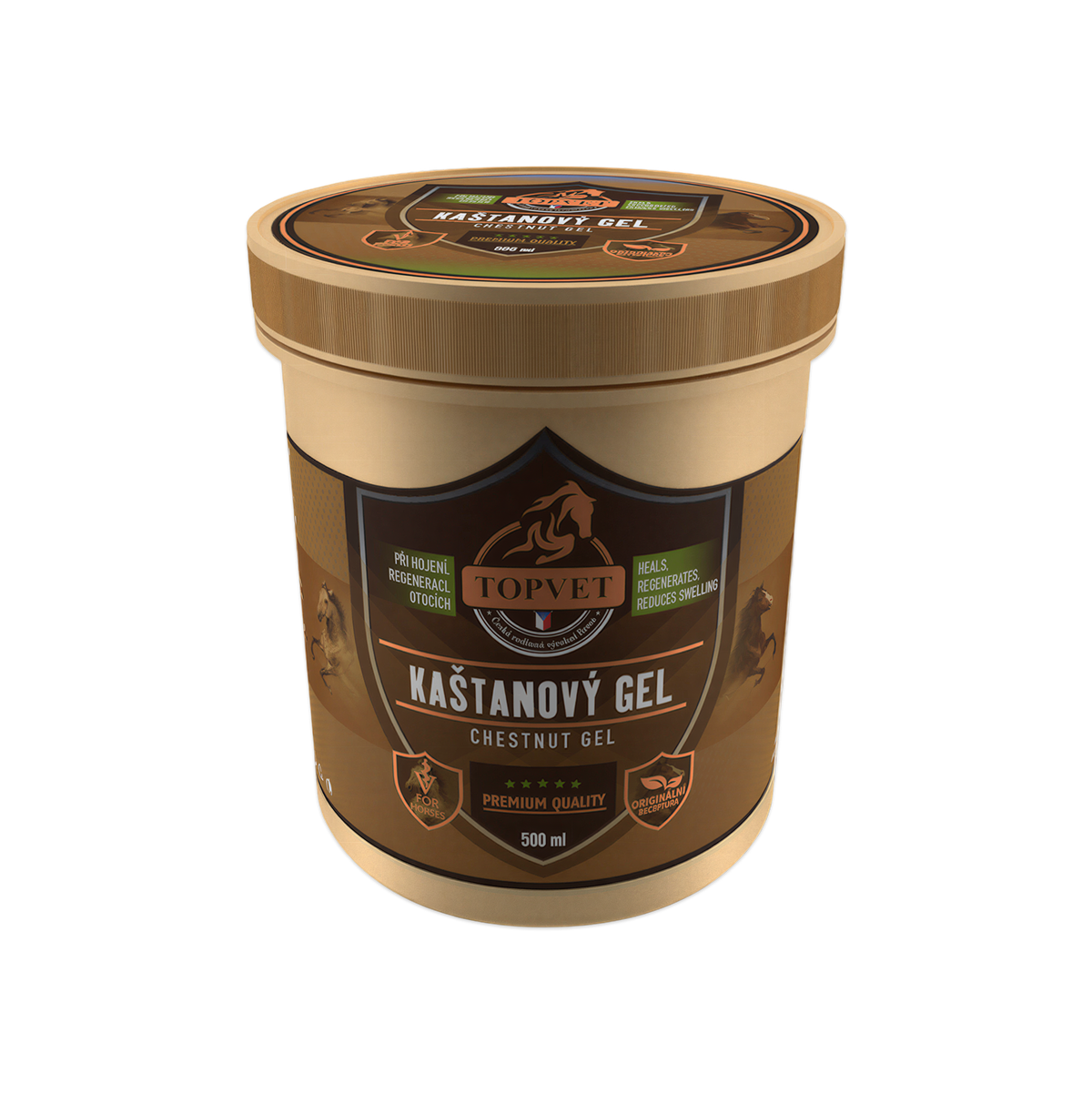 Levně Topvet Kaštanový gel 500 ml